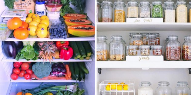 healthy fridge